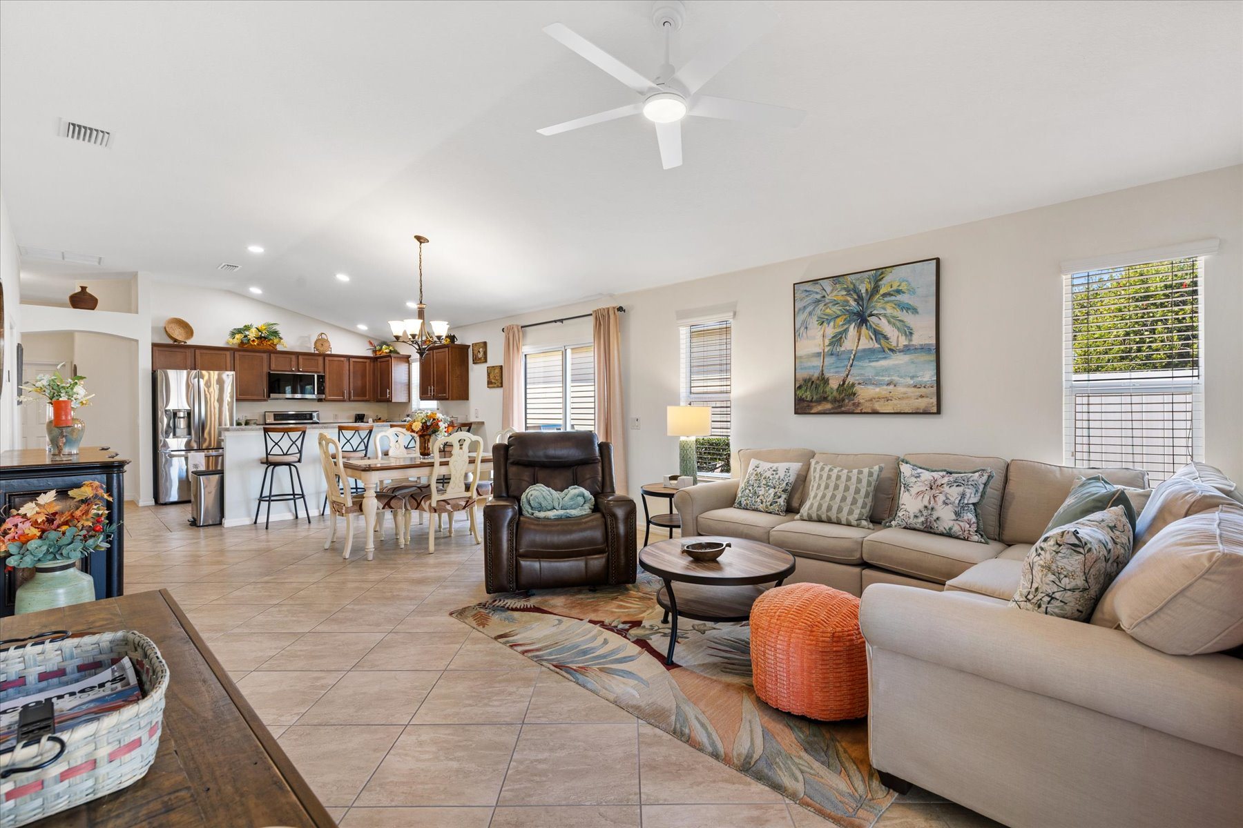 Furnished Villages rental living room