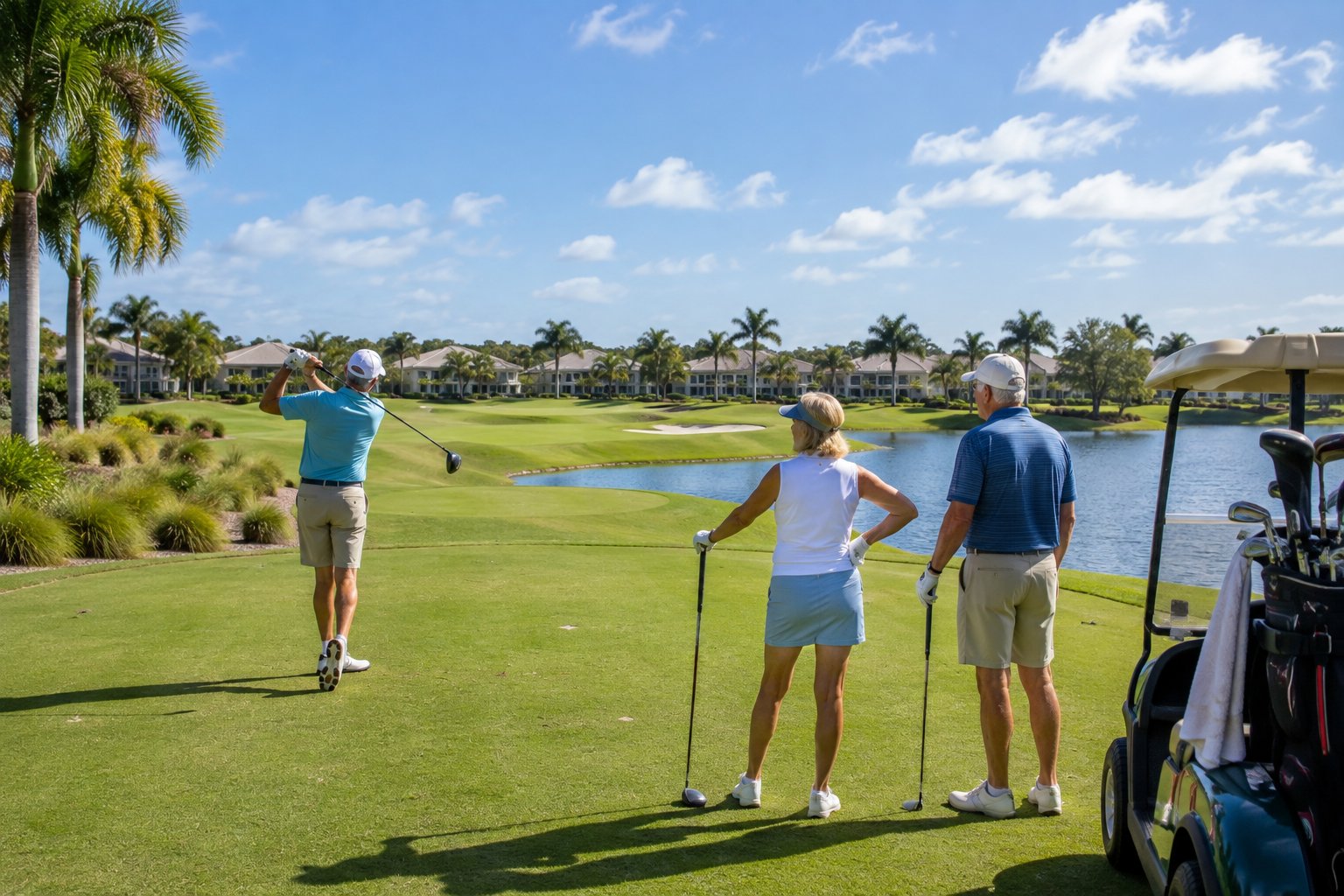 Golfing in The Villages
