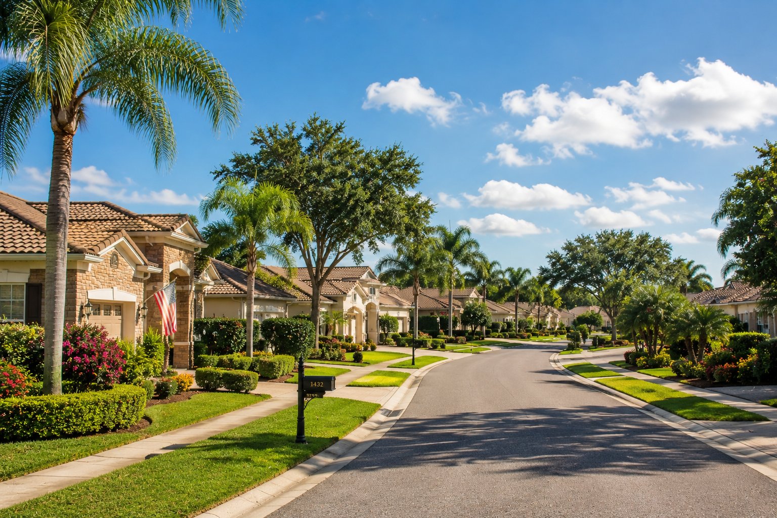 A Central Florida neighborhood